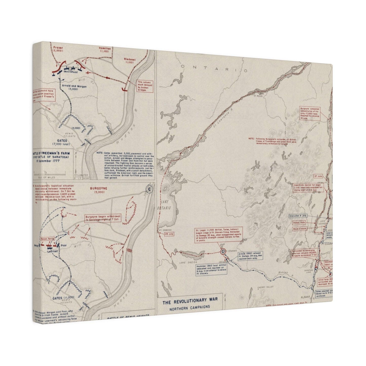 Revolutionary War, Burgoyne's Expedition 1777 - Pacific Sky Games