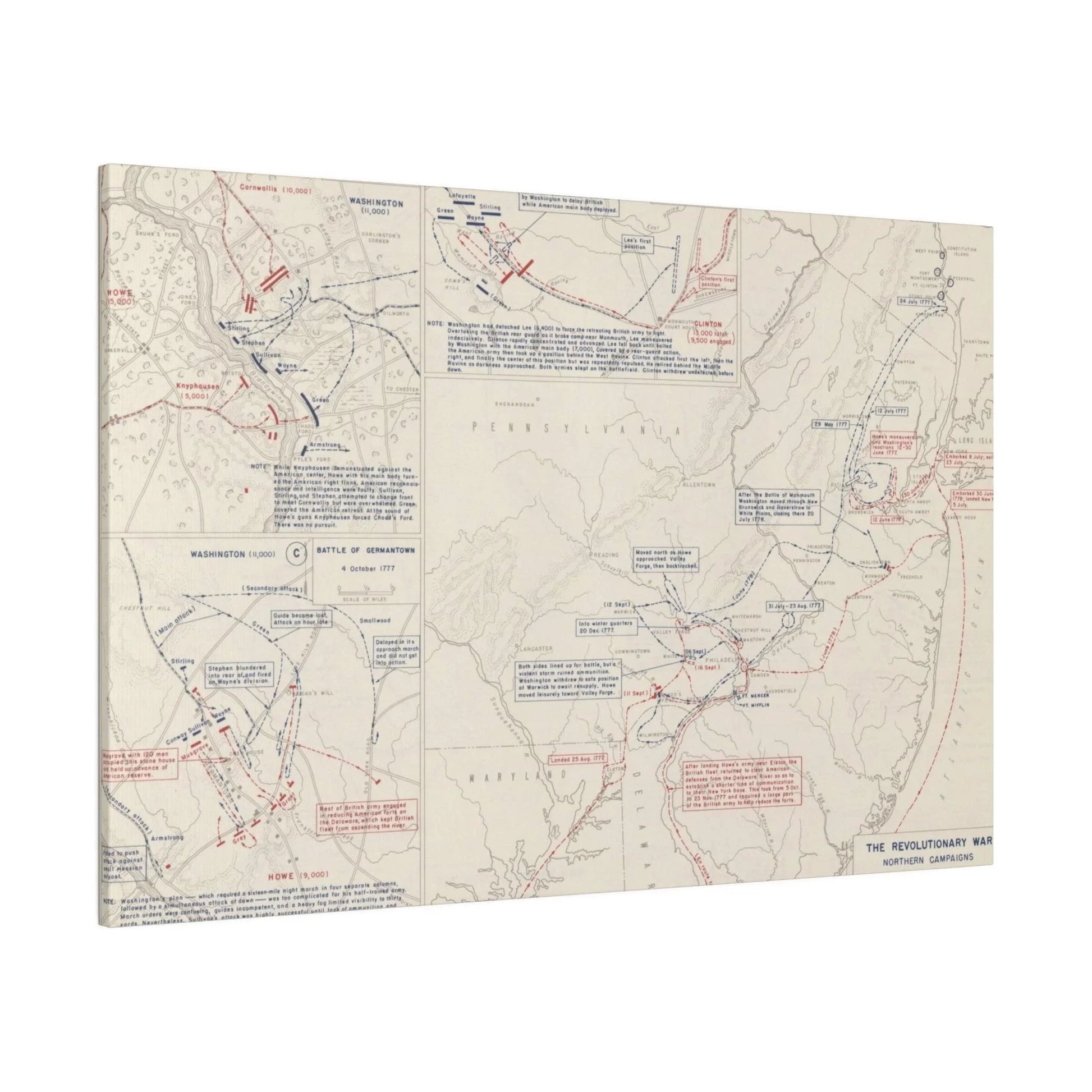 Revolutionary War, Pennsylvania and New Jersey 1777-1778 - Pacific Sky Games