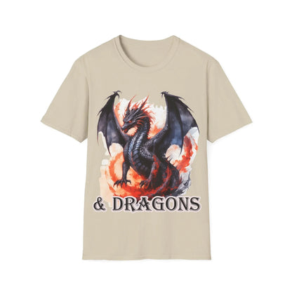 Close-up of the unisex T-shirt’s crew neckline with visible stitching and soft fabric texture in deep navy color, showcasing