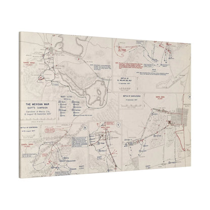 Close-up of canvas texture highlighting aged sepia tones and detailed brushstroke patterns from an overhead perspective.