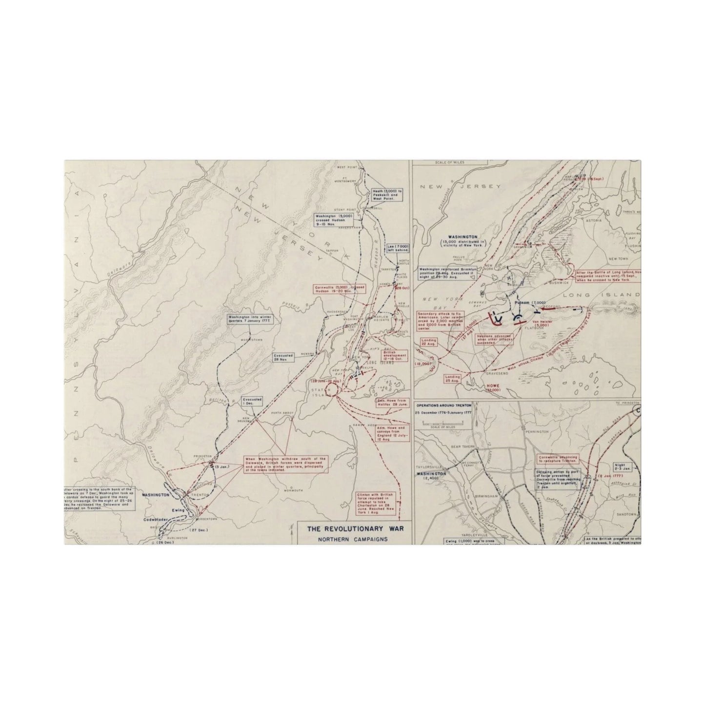 Revolutionary War, New York and Trenton 1776-1777 - Pacific Sky Games