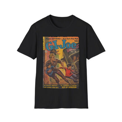 Printify G.I. Joe No.28 unisex cotton crew neck T-shirt in relaxed fit with graphic print