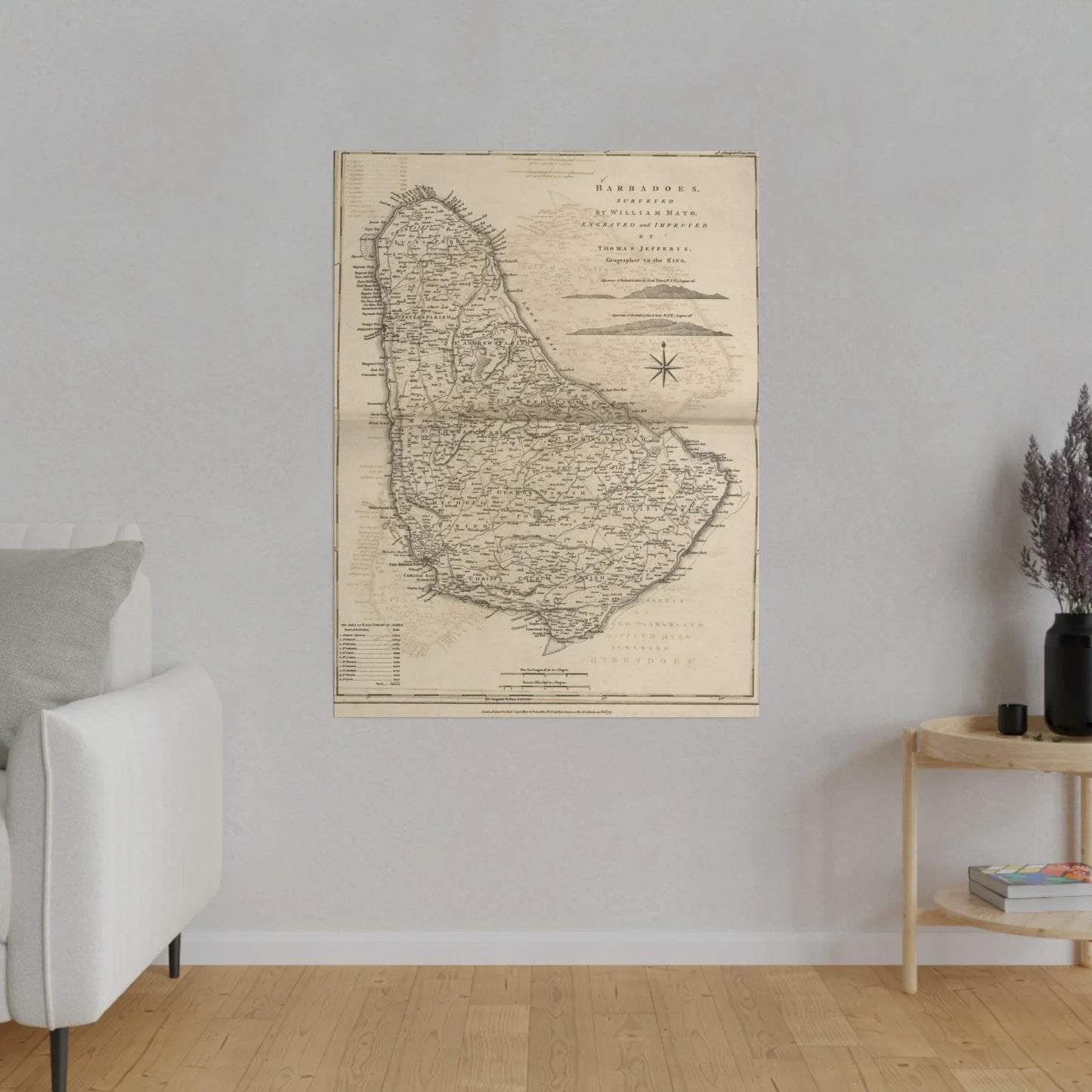 Close-up of the canvas fabric’s textured surface and subtle color variations highlighting the material’s natural finish