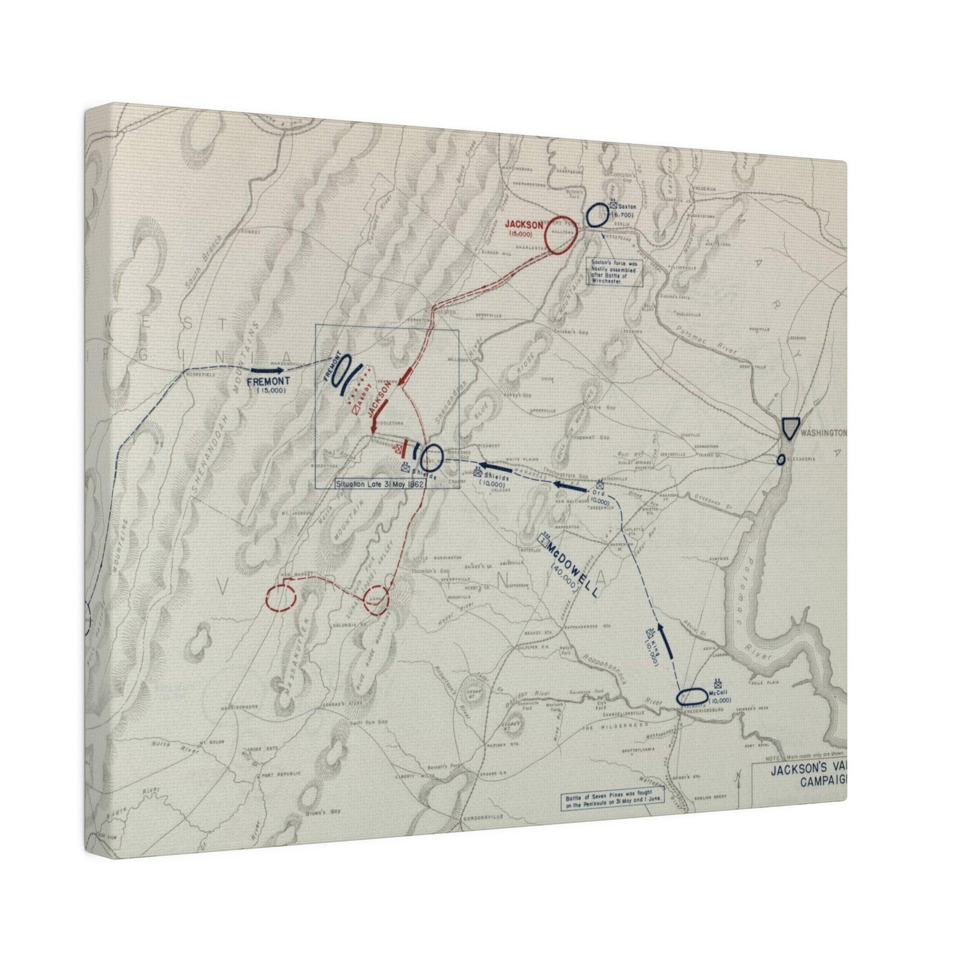 Close-up of detailed canvas texture with subtle brushstroke patterns and aged finish highlighting 19th-century style.