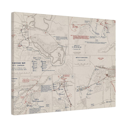 Close-up of detailed canvas texture highlighting aged, weathered finish and subtle brushstroke patterns from an overhead