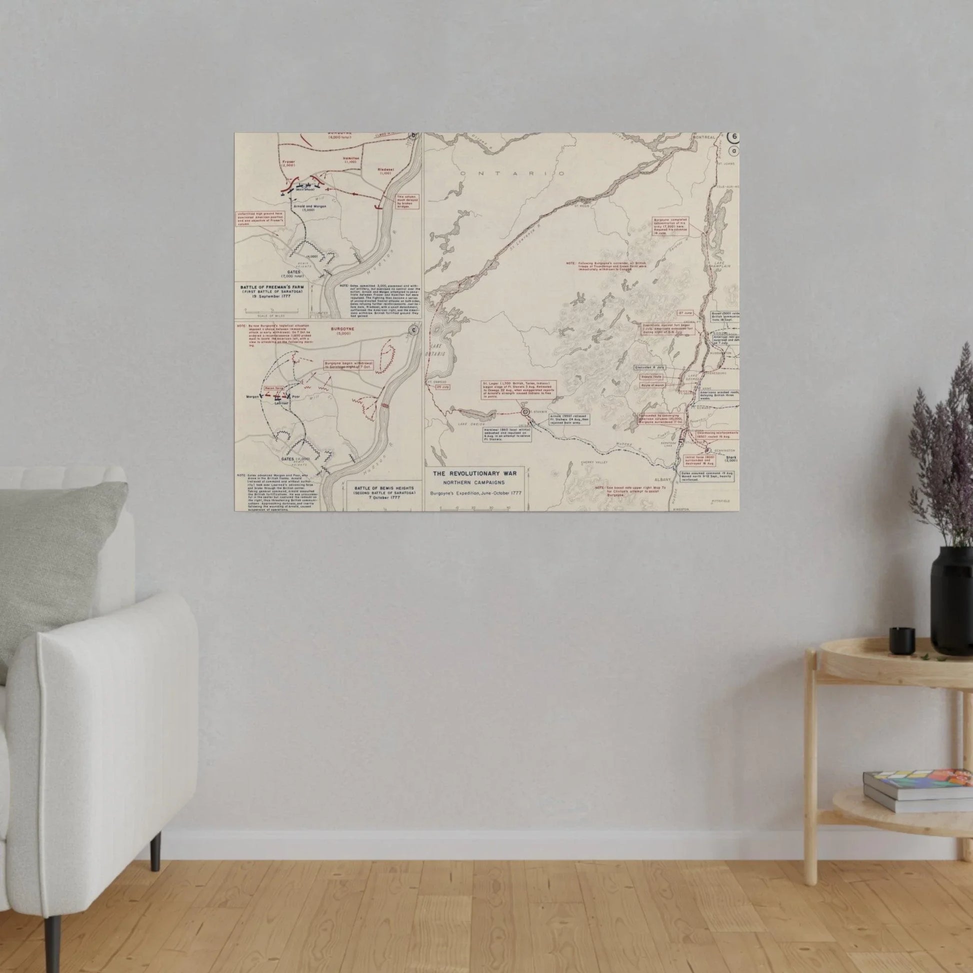 Revolutionary War, Burgoyne's Expedition 1777 - Pacific Sky Games