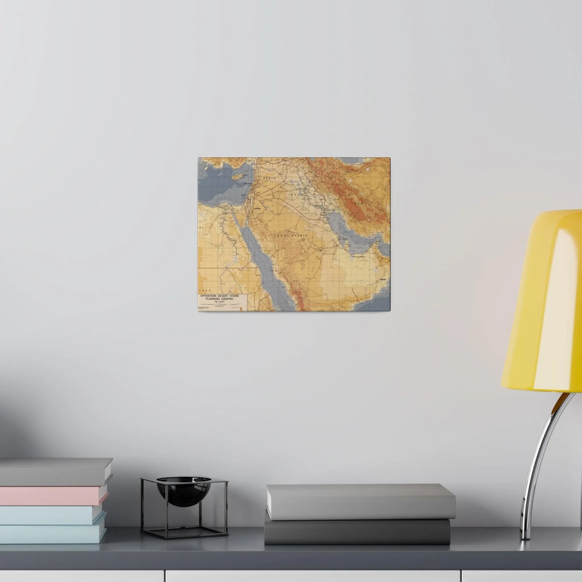 Operation Desert Storm Planning Graphic - Pacific Sky Games