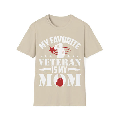 Close-up of the unisex softstyle fabric texture in heather navy, highlighting the smooth, lightweight knit and comfortable