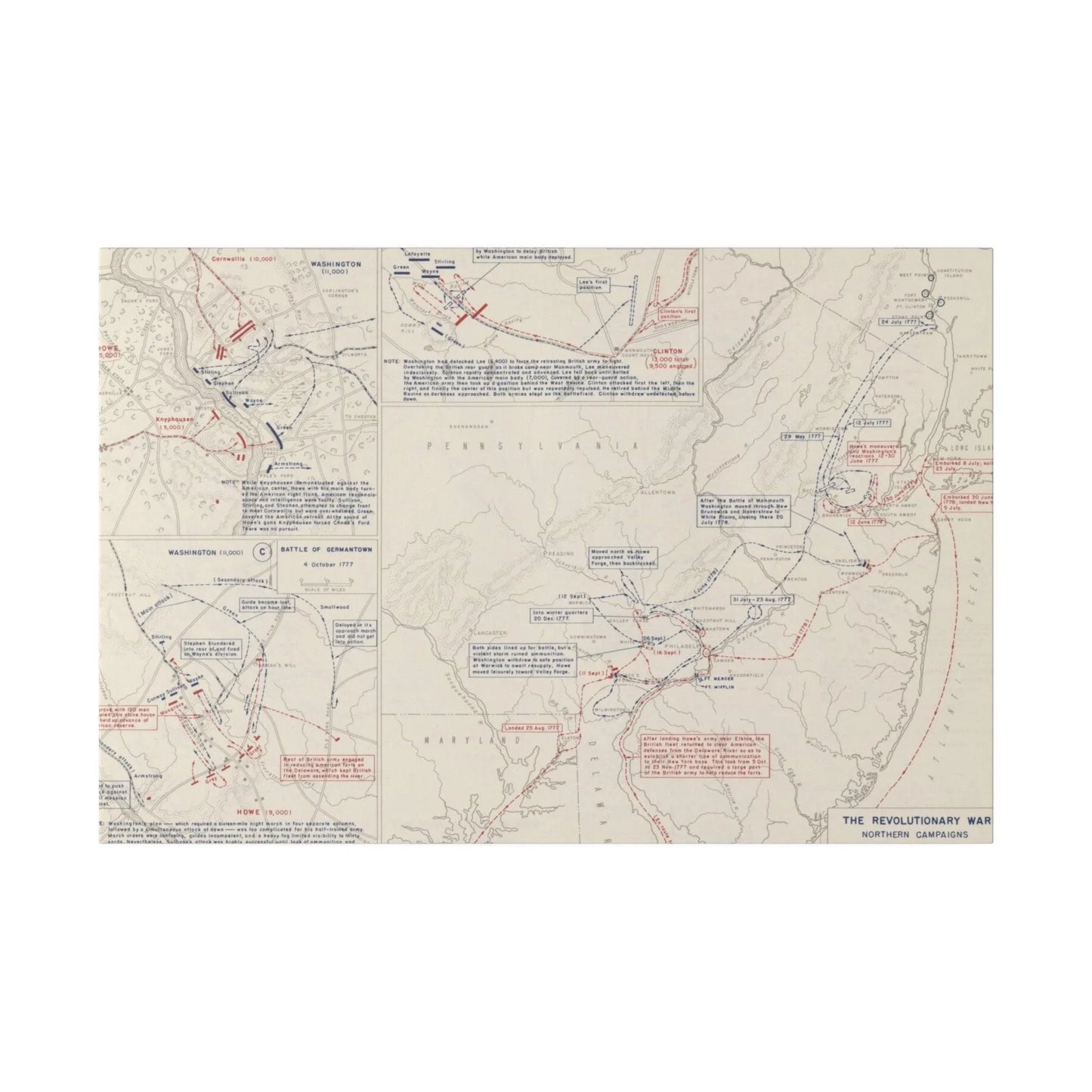 Revolutionary War, Pennsylvania and New Jersey 1777-1778 - Pacific Sky Games