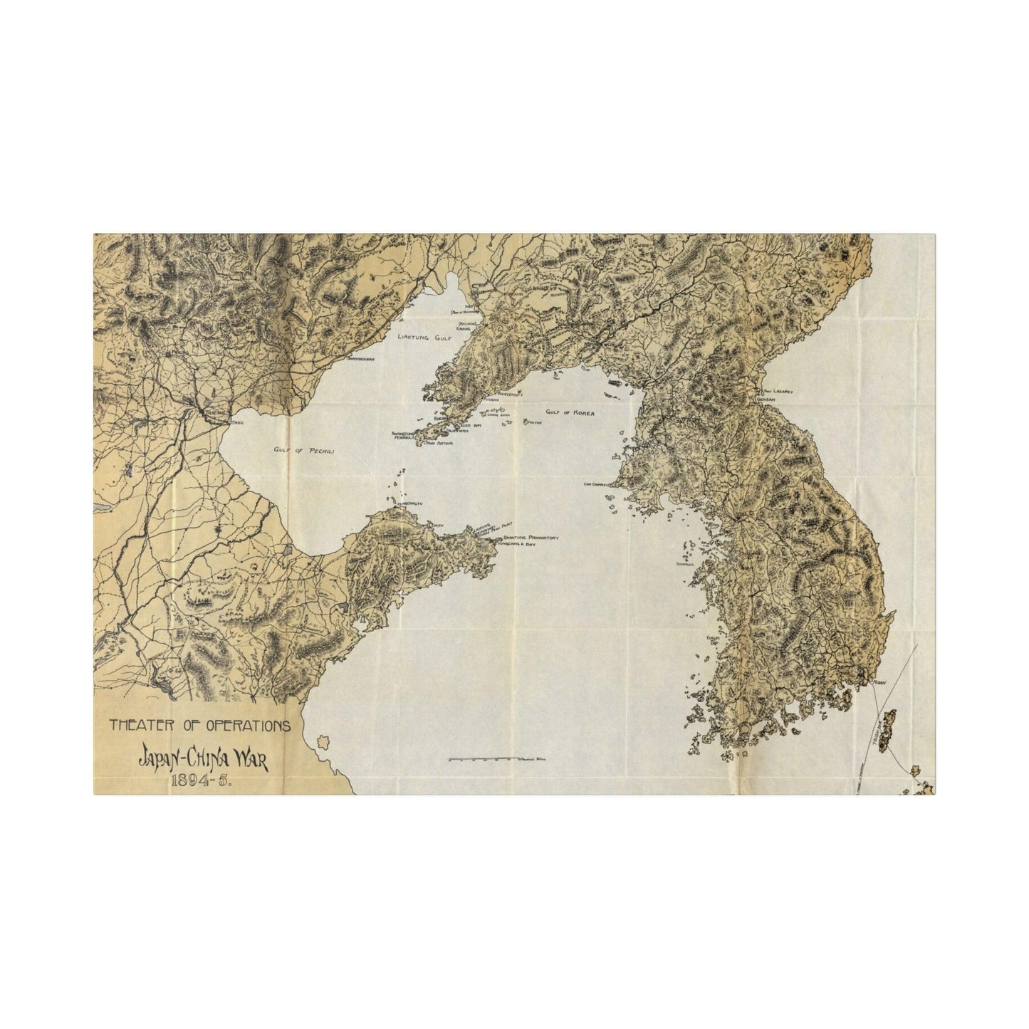 Theater of Operations, Japan-China War, 1894-95 - Pacific Sky Games