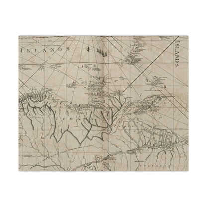 Close-up of vibrant coastal watercolor detail highlighting the textured canvas surface and fine brushstroke variations.