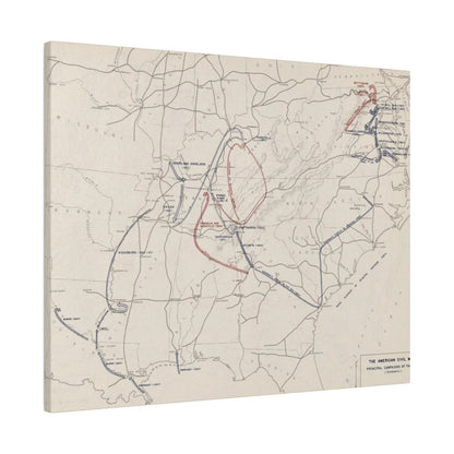 Close-up of detailed canvas texture and subtle printed markings highlighting the period-appropriate style of the Civil War