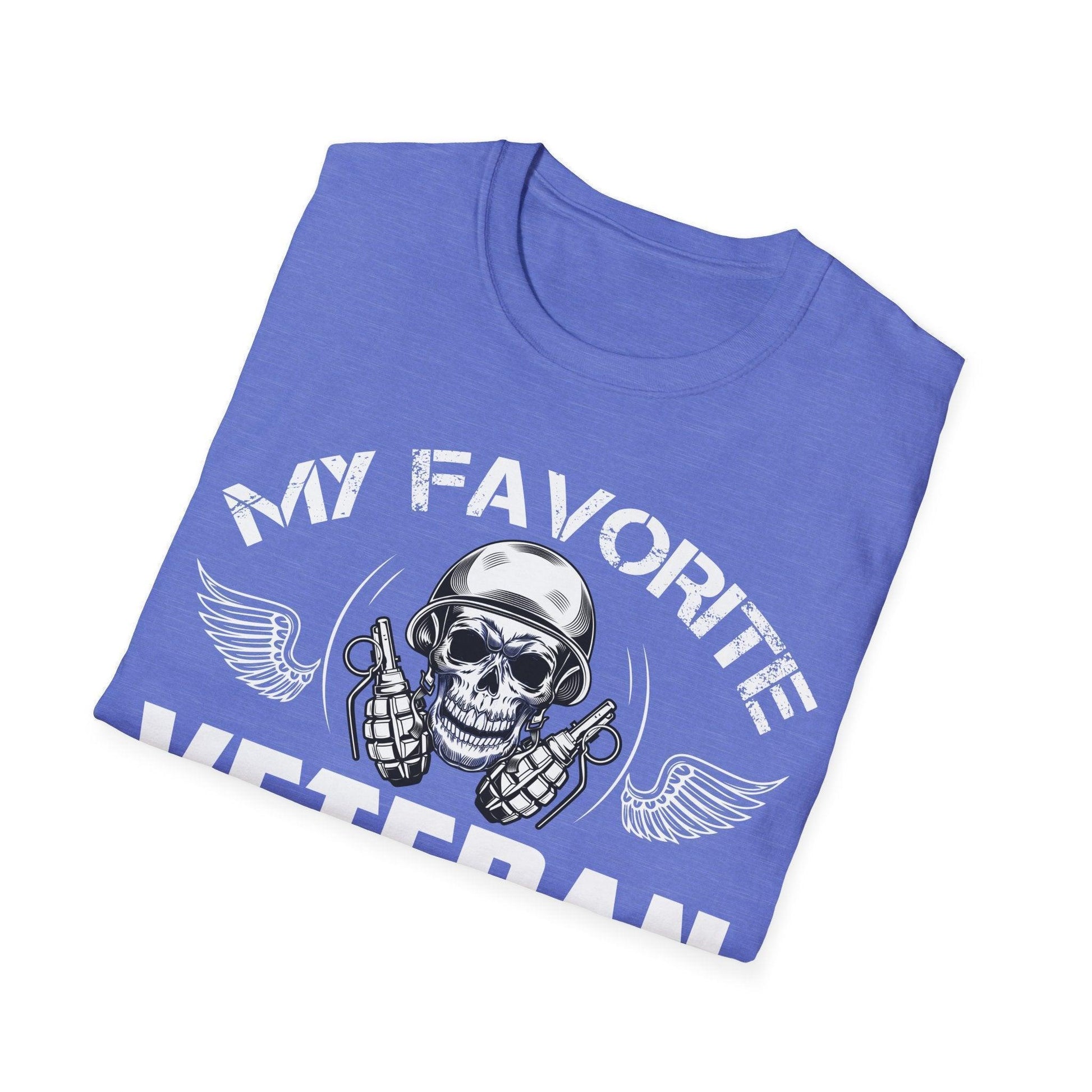 Close-up of the soft cotton fabric's smooth texture and subtle heathered navy color, highlighting the relaxed fit and crew