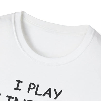 Close-up of the black unisex softstyle T-shirt’s collar and neckline stitching from above, highlighting smooth seams and