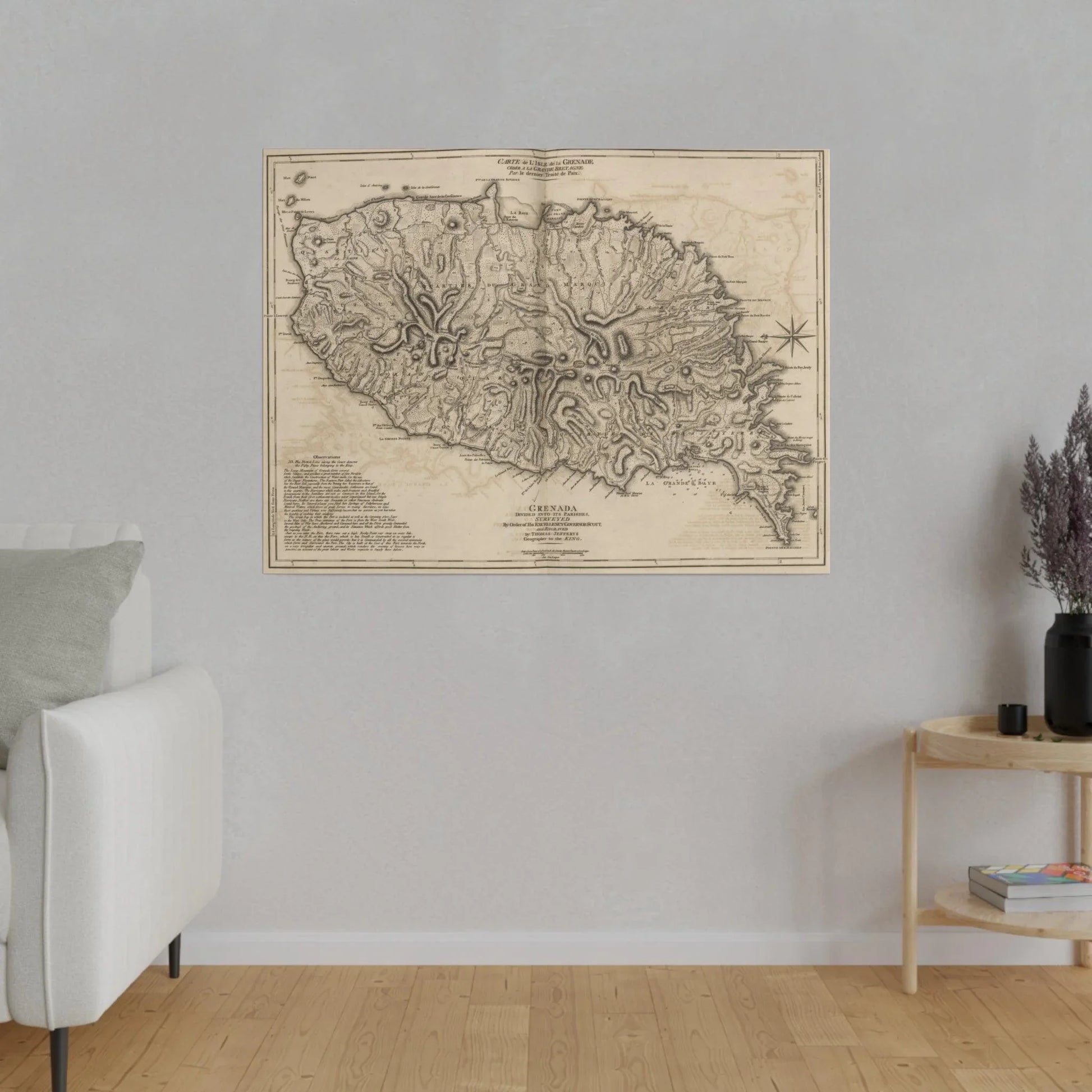 Close-up of the Grenada canvas fabric detail highlighting its textured weave and rich, vibrant color finish