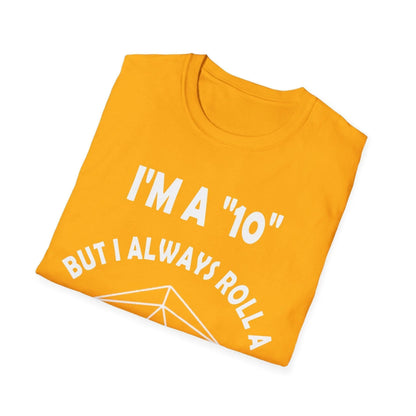 Close-up of the white lightweight cotton fabric showing subtle heather texture and relaxed fit collar detail.