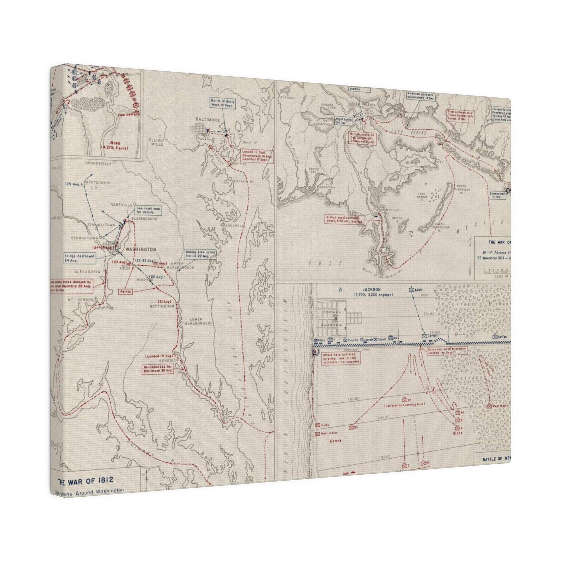 War of 1812, Washington and Baltimore; New Orleans 1814 - Pacific Sky Games