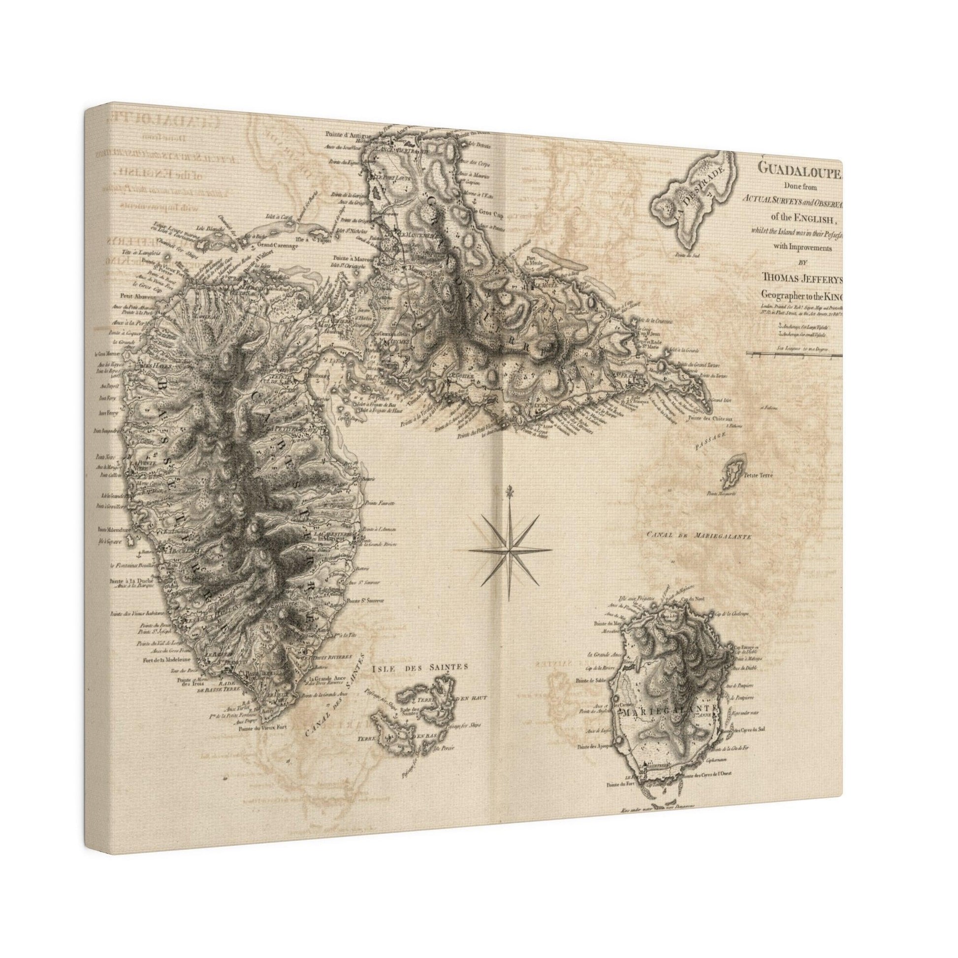 Close-up of natural canvas fabric showing textured weave and earthy tones for Guadaloupe product image #27 of 32.