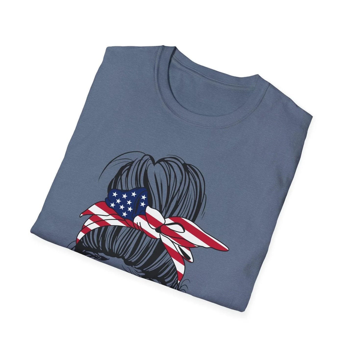 Image 34 of 44: Close-up of the soft cotton fabric's textured surface, highlighting the relaxed fit and subtle heather gray