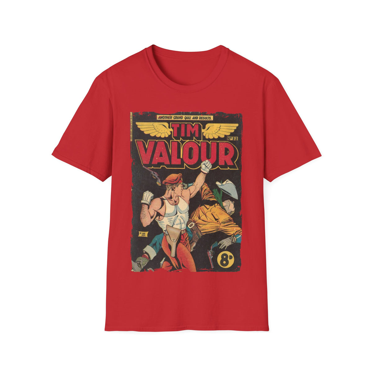 Tim Valour No.32 - Unisex Softstyle T-Shirt