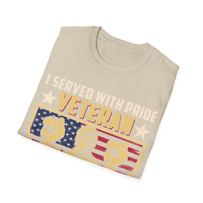 Close-up of the unisex softstyle T-shirt fabric displaying smooth cotton blend texture and vibrant navy color detail from a