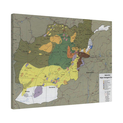 Close-up of the canvas depicting detailed brushstrokes highlighting the textured surface and muted color palette of the 1985