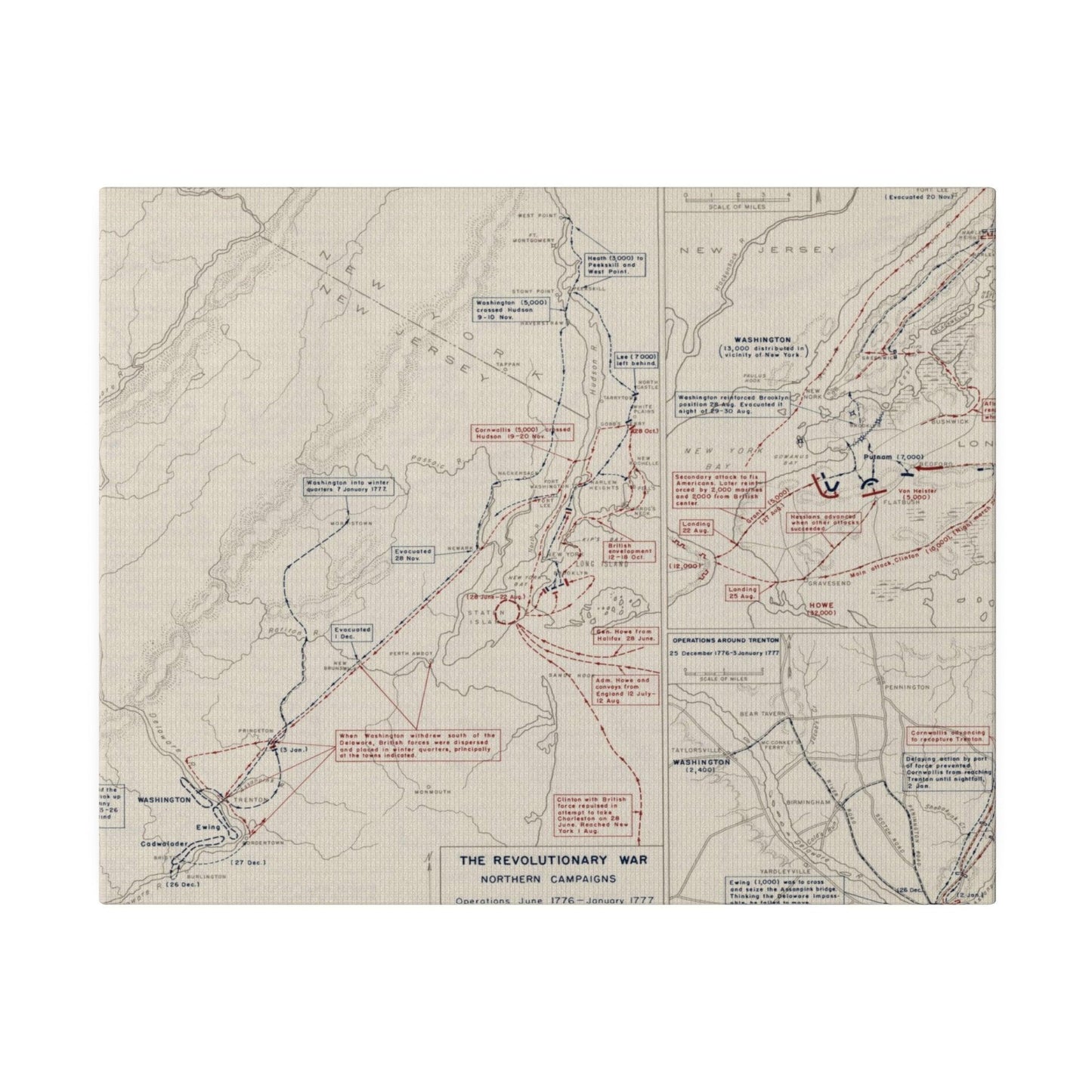 Revolutionary War, New York and Trenton 1776-1777 - Pacific Sky Games