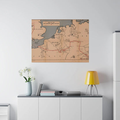 Route of the 281st Engineer Combat Battalion 3 November 1944 to 8 May 1945 - Pacific Sky Games