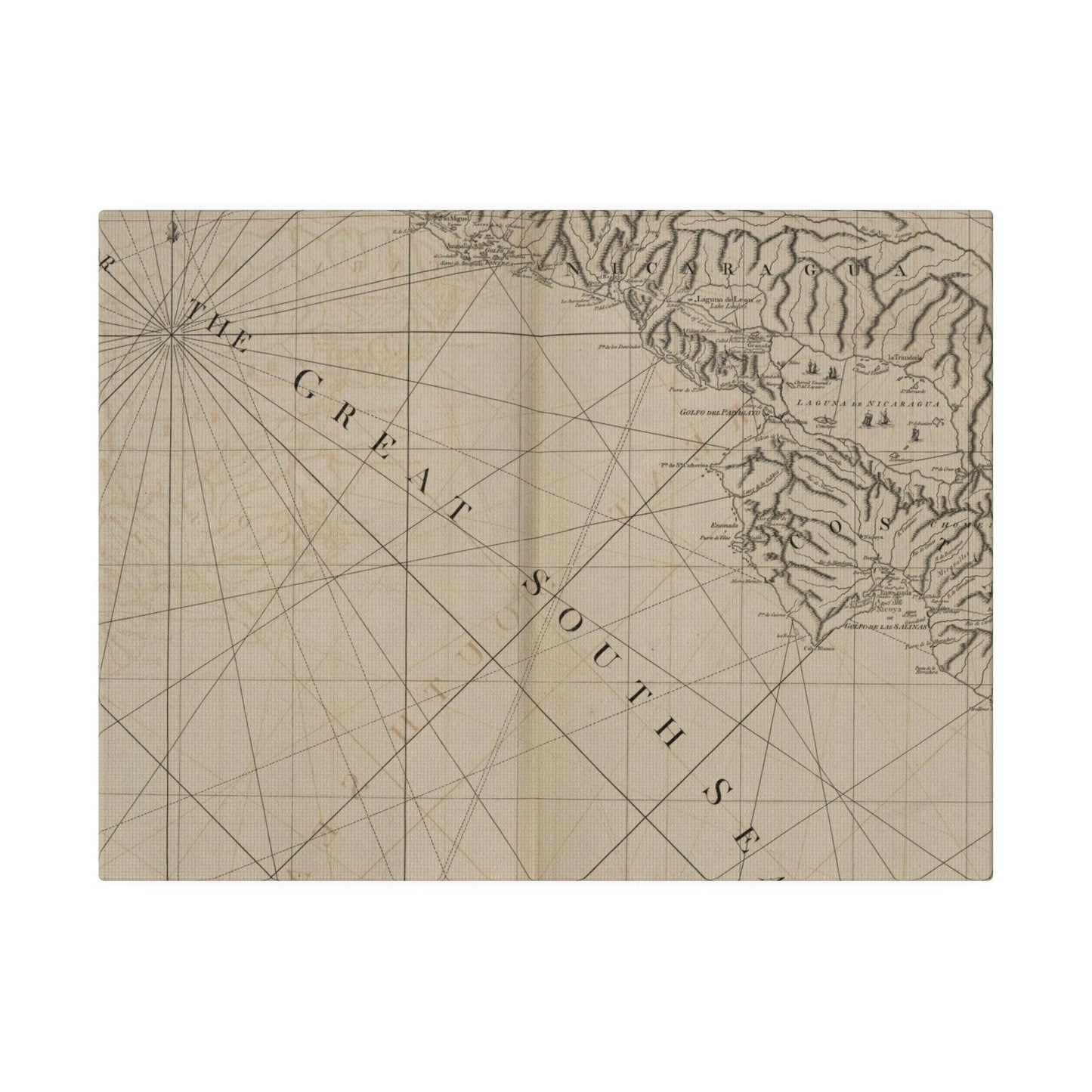 Provinces of Costa Rica and Nicaragua, with the Lagunas - Pacific Sky Games