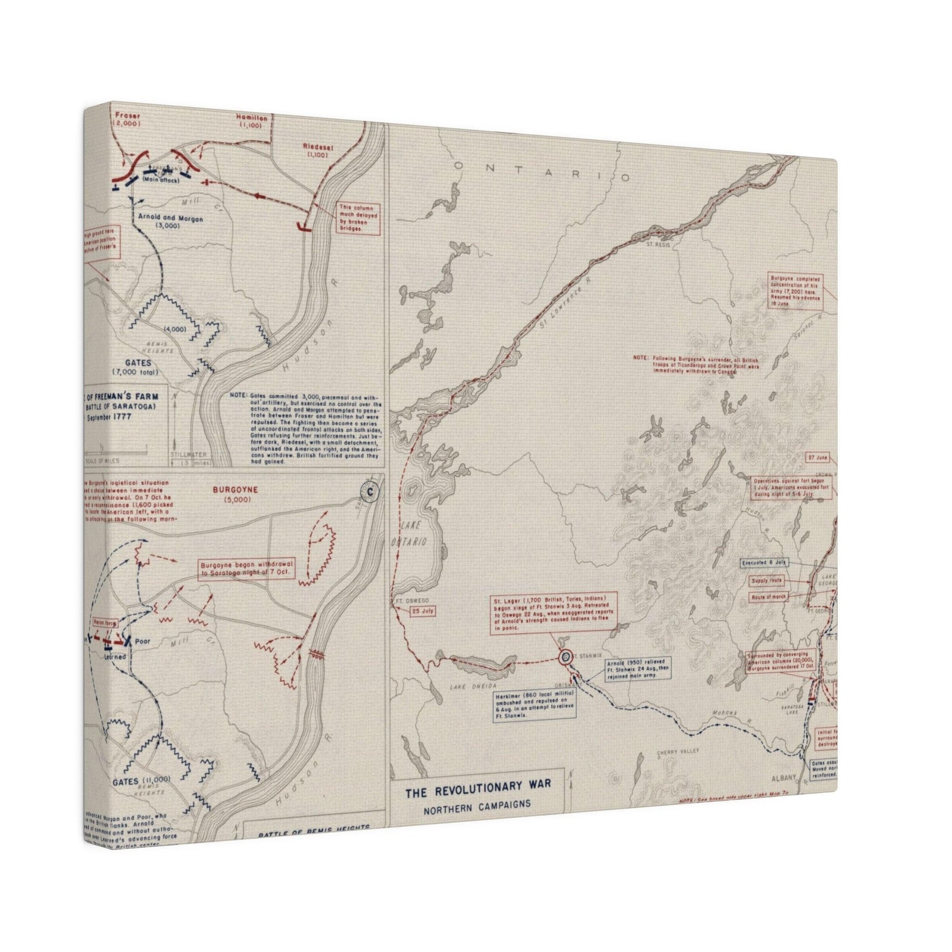 Revolutionary War, Burgoyne's Expedition 1777 - Pacific Sky Games