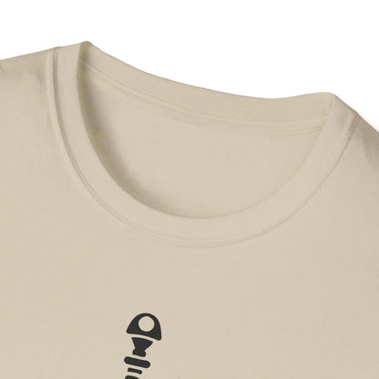 Close-up of the black fabric showing the smooth softstyle material and subtle stitching detail near the sleeve hem.