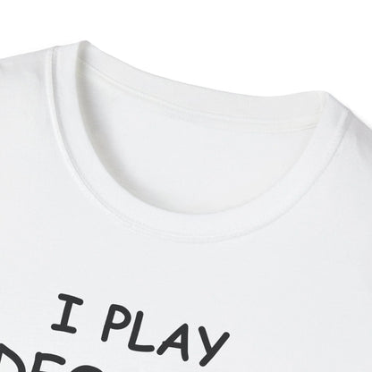 Close-up of the unisex black softstyle fabric showing fine texture and subtle stitching on the relaxed crew neckline.