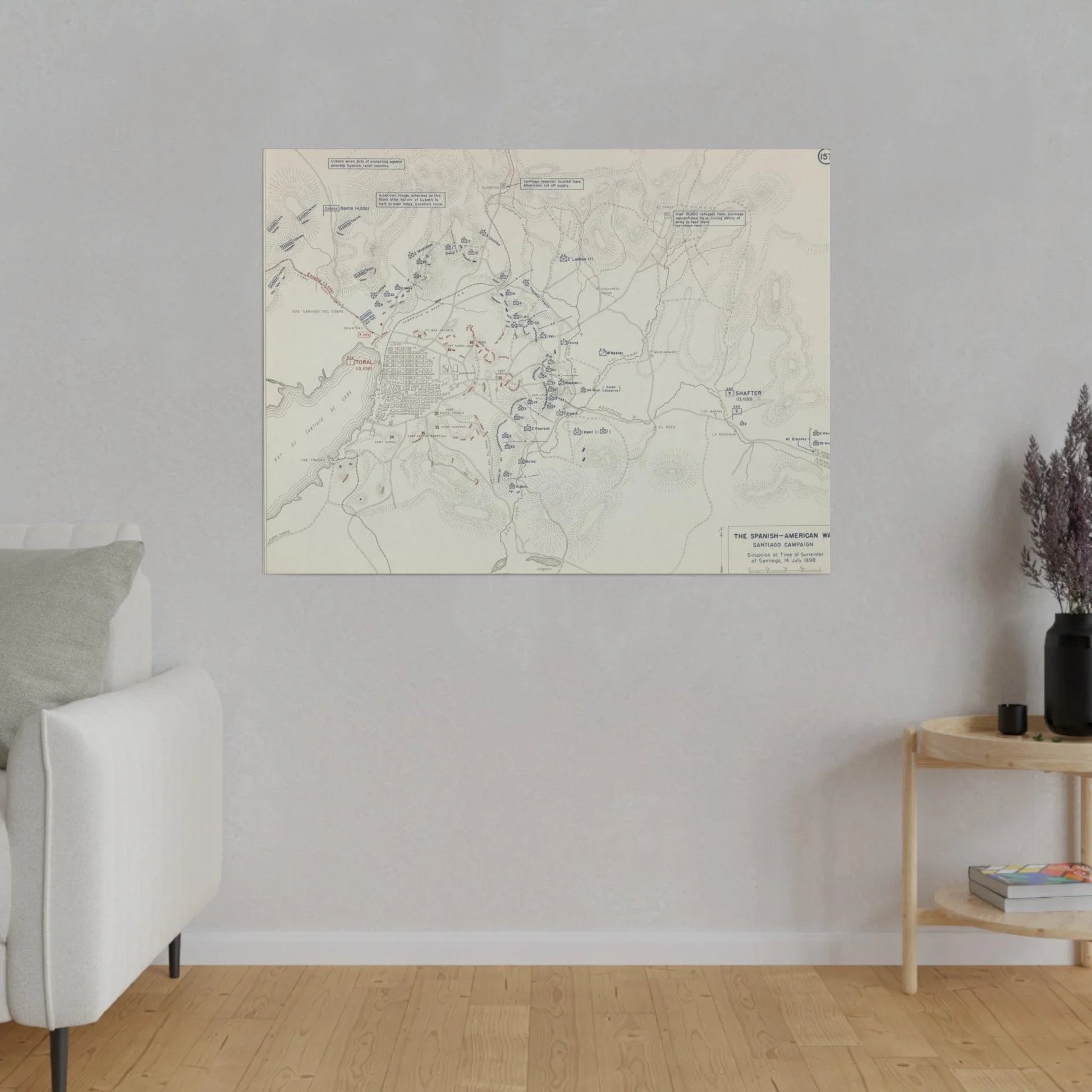 Spanish-American War, Santiago Campaign, Surrender of Santiago 14 July 1898 - Pacific Sky Games