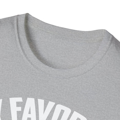 Close-up of the unisex soft cotton fabric displaying the heather navy color and subtle texture from this shoulder angle.