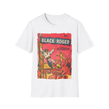 Close-up of the black fabric’s smooth, lightweight cotton jersey material showcasing subtle stitching details and relaxed