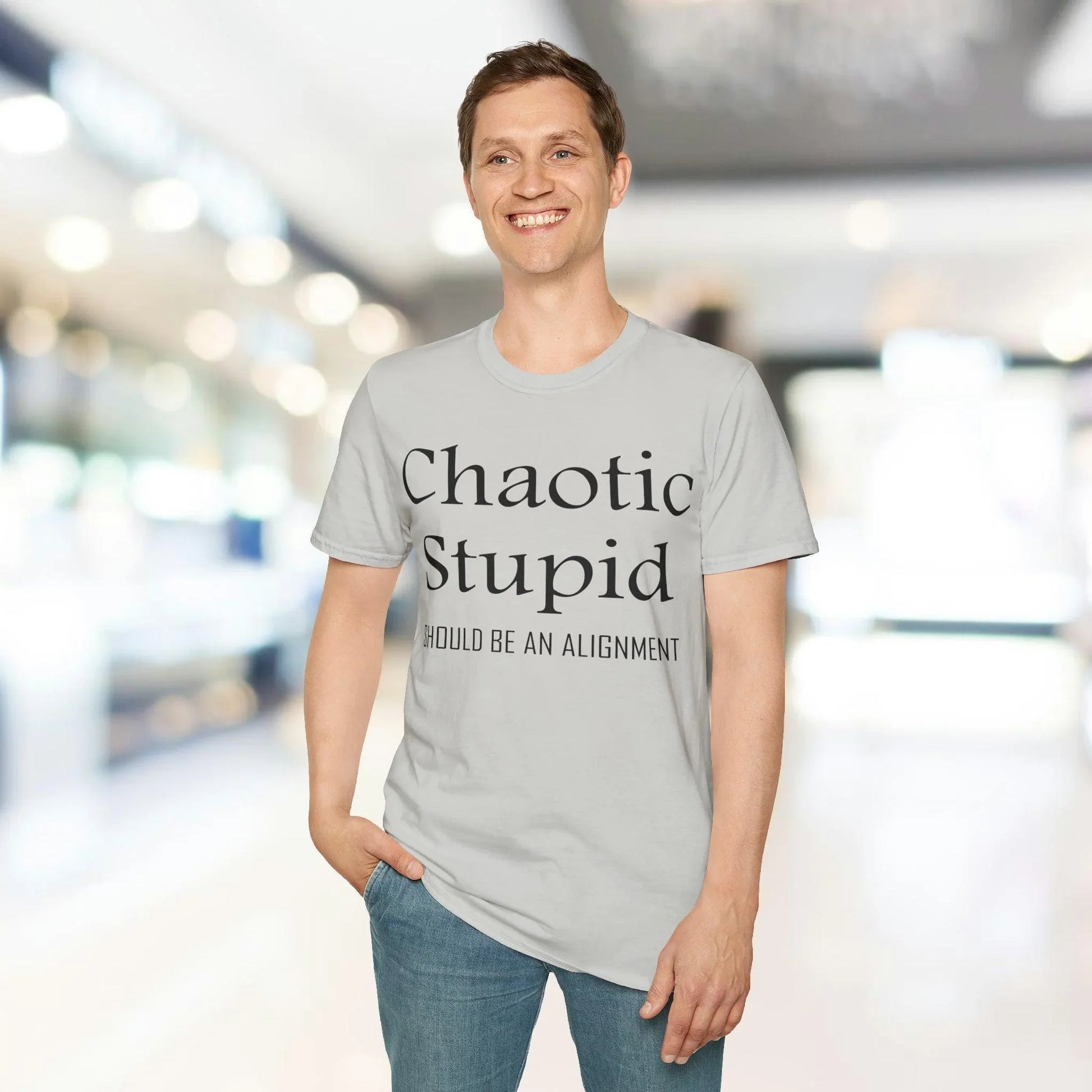 Close-up of black unisex softstyle fabric showing subtle heather texture and reinforced double-stitched seams at sleeve hem