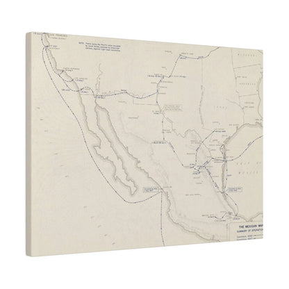 Close-up of detailed canvas texture showcasing aged finish and subtle brushstroke patterns from a top-left angle.