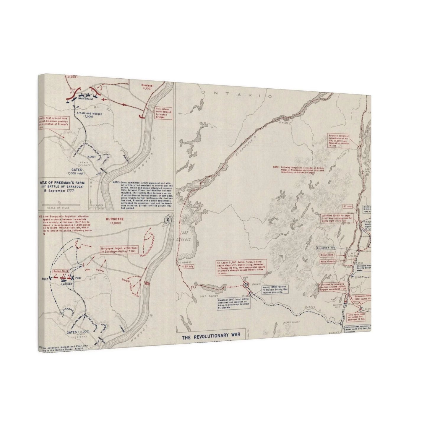 Revolutionary War, Burgoyne's Expedition 1777 - Pacific Sky Games