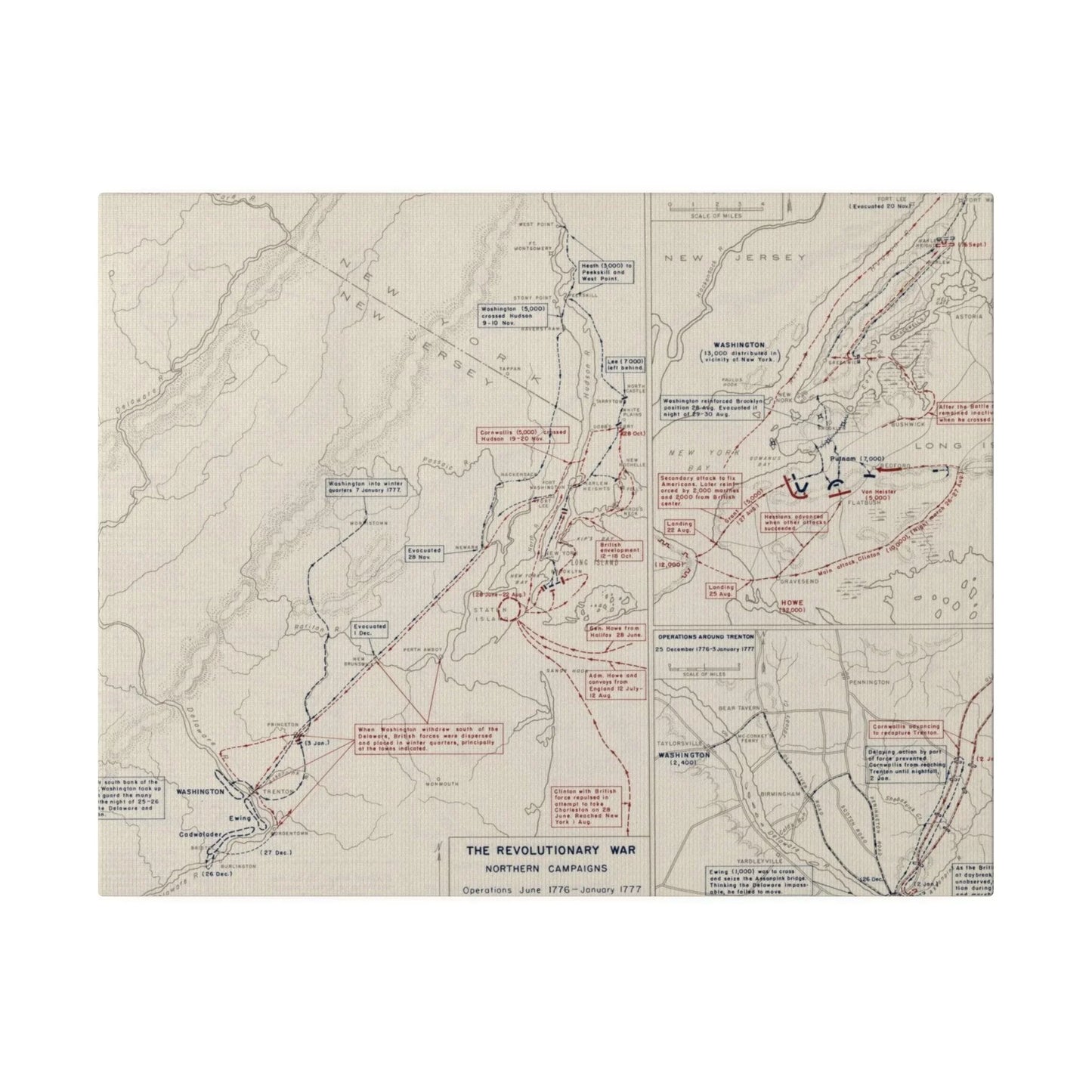 Revolutionary War, New York and Trenton 1776-1777 - Pacific Sky Games