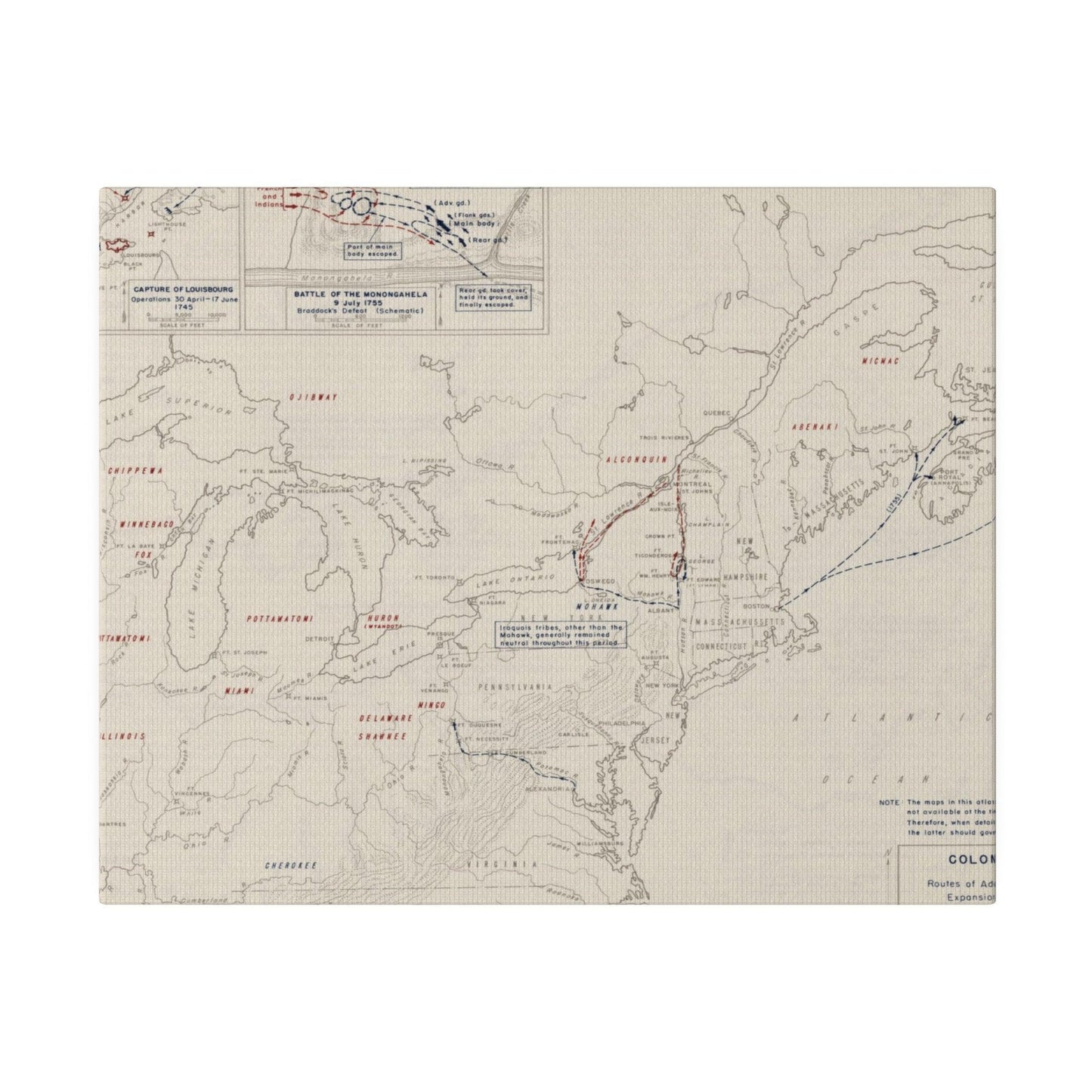 Close-up of canvas texture highlighting detailed brushstroke patterns and vintage matte finish from a top corner angle.