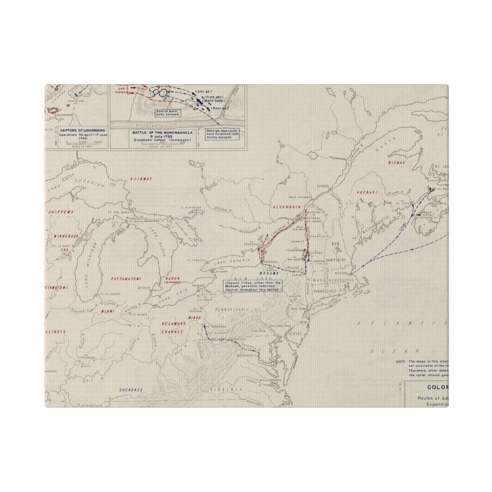 Close-up of canvas texture highlighting detailed brushstroke patterns and vintage matte finish from a top corner angle.