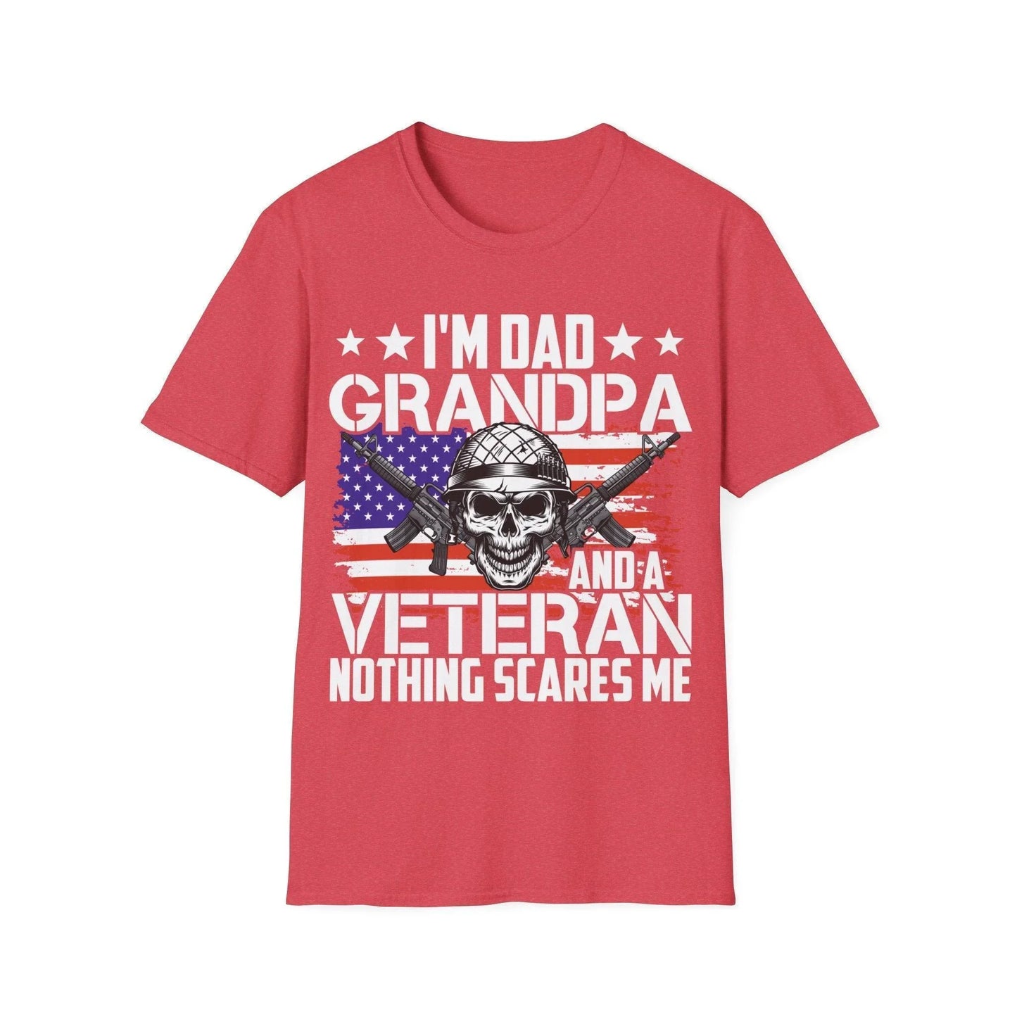 Close-up of the soft, heather gray fabric and inside collar stitching highlighting the unisex fit and relaxed neckline.