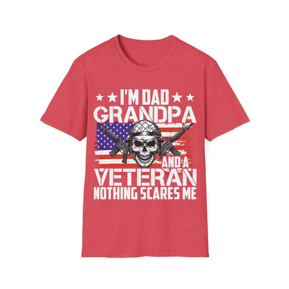 Close-up of the soft, heather gray fabric and inside collar stitching highlighting the unisex fit and relaxed neckline.