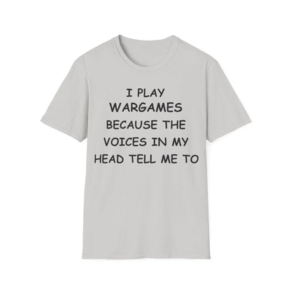 Close-up of the black unisex softstyle T-shirt's subtle stitched neckline detail and smooth fabric texture from a slight