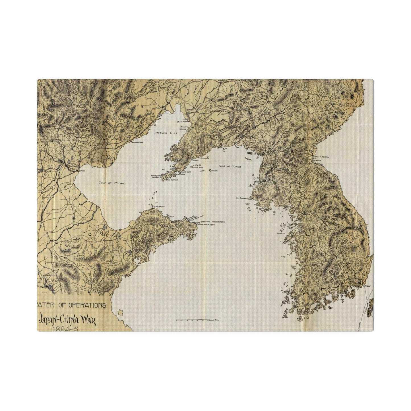 Theater of Operations, Japan-China War, 1894-95 - Pacific Sky Games