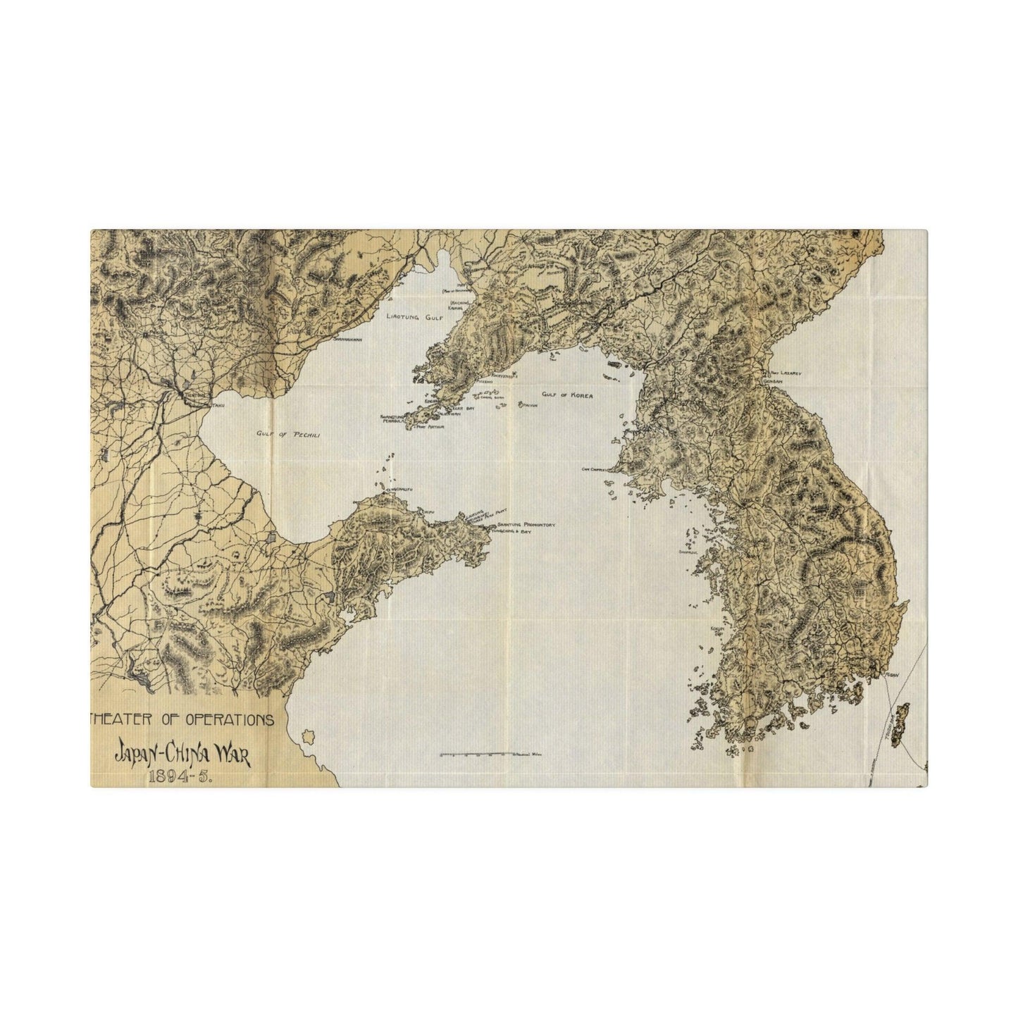 Theater of Operations, Japan-China War, 1894-95 - Pacific Sky Games