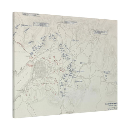 Spanish-American War, Santiago Campaign, Surrender of Santiago 14 July 1898 - Pacific Sky Games