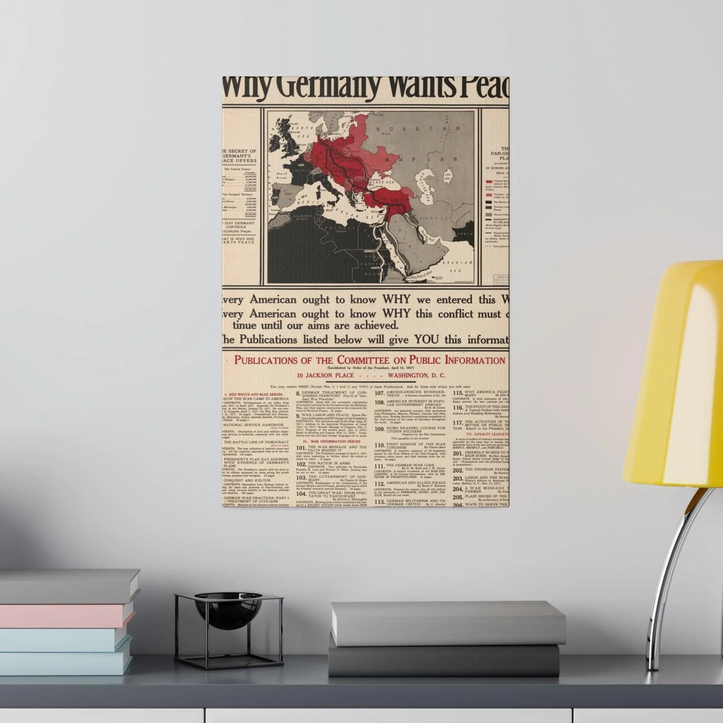 Why Germany Wants Peace 1917 - Pacific Sky Games