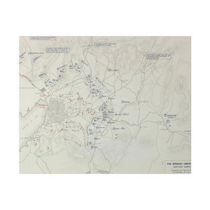 Spanish-American War, Santiago Campaign, Surrender of Santiago 14 July 1898 - Pacific Sky Games