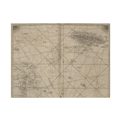 Printify canvas print of Jamaica and Cape Gracias a Rios scene, 20x30 inches, matte finish, eco-friendly material with